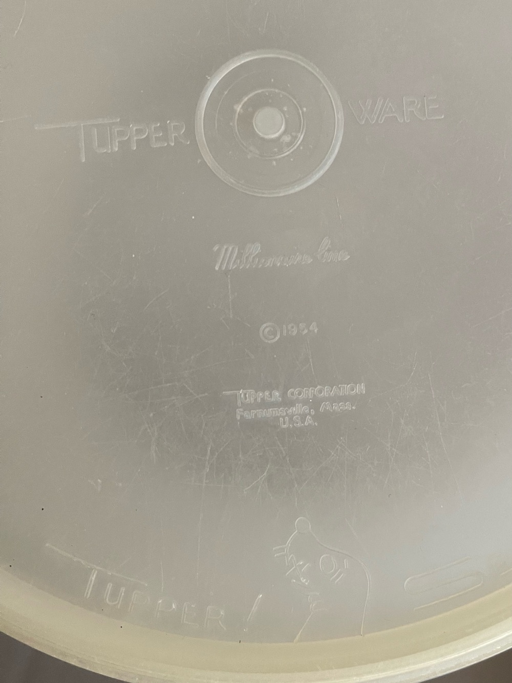 VTG Tupperware Millionaire Line Sheer 3-Piece Graduated/Nesting Canister Set - Picture 7 of 11